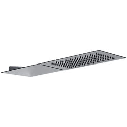 Abode Storm Slimline 3mm Wall Mounted Waterfall Shower Head